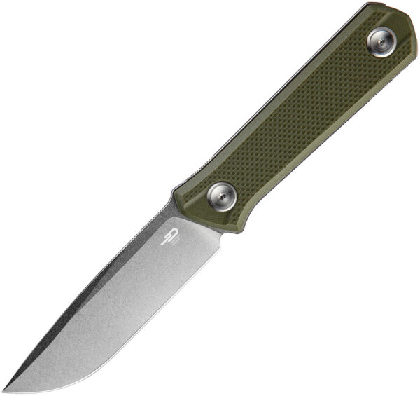 Cuchillo Bestech Knives Hedron Fixed Blade Green BFK02B