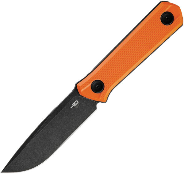Cuchillo Bestech Knives Hedron Fixed Blade Orange BFK02C