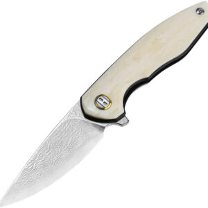 Navaja Bestech Knives Bambi Linerlock Ox Bone BL08C