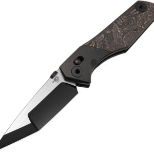 Navaja Bestech Knives Cetus Bar Lock Copper CF BT2304D