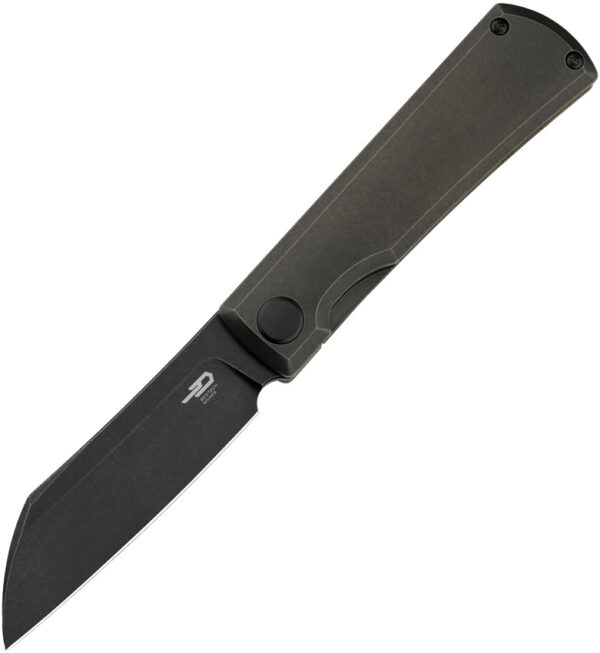 Cuchillo Bestech Knives Bruv Framelock Black Ti BT2401B