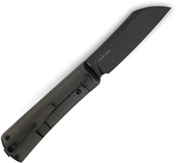 Cuchillo Bestech Knives Bruv Framelock Black Ti BT2401B