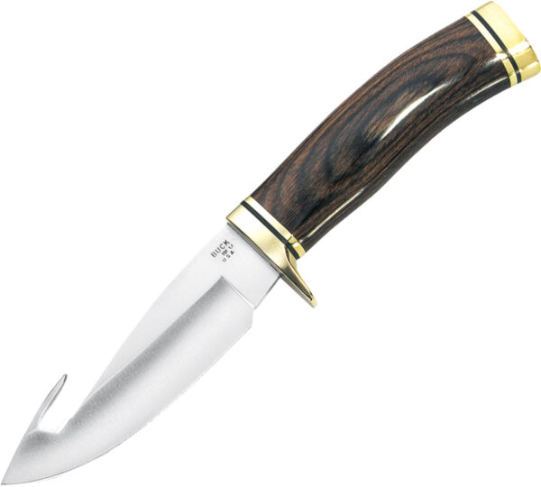 Cuchillo Buck Zipper Guthook Wood 2550