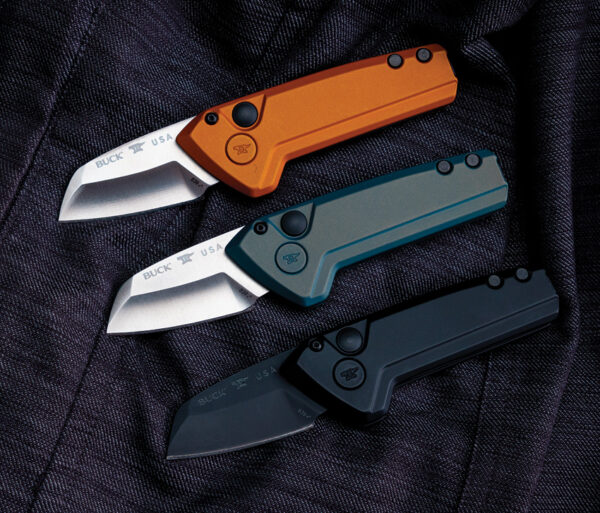 Navaja automática Buck Auto Mini Deploy Blackout 13713