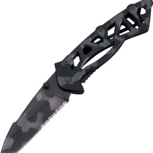 Navaja Buck Bones Framelock Tiger Stripe 5846