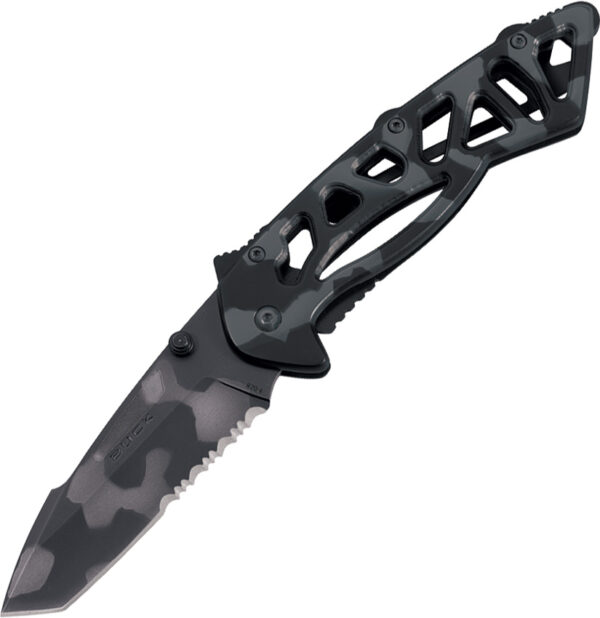 Navaja Buck Bones Framelock Tiger Stripe 5846