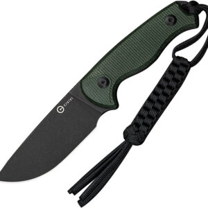 Cuchillo Civivi Timberbark Fixed Blade Grn C23094-3