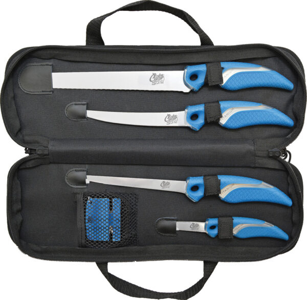 CM18133-1.jpg Cuchillo Camillus Cuda 6pc Knife/Sharpener Set 18133