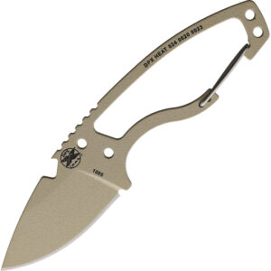 Cuchillo DPX Gear HEAT Hiker Desert Tan DPHTX024