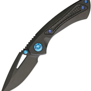 Cuchillo EOS Dorado S Framelock Black DORADO S 804 BLACK BLUE