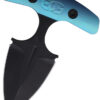 Cuchillo EOS Aztec Push Dagger Blk/Blue AZTEC BLUE ANODIZED HANDLE