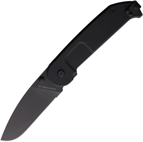 Cuchillo Extrema Ratio BF2 CD Linerlock Black Ruvido 04.1000.0145/RVB