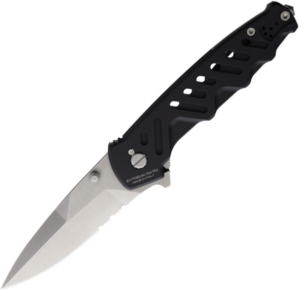 Cuchillo Extrema Ratio Caimano Nero N.A. Linerlock 04.1000.0166SAT/BLK