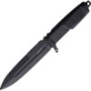 Cuchillo Extrema Ratio Contact Fixed Blade Black 04.1000.0215/BLK