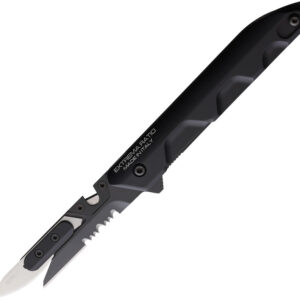 Cuchillo Extrema Ratio Ferrum Rescue Linerlock Black 04.1000.0365/BLK/BLK