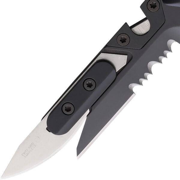 Cuchillo Extrema Ratio Ferrum Rescue Linerlock Black 04.1000.0365/BLK/BLK