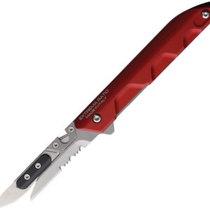 Cuchillo Extrema Ratio Ferrum Rescue Linerlock Red 04.1000.0365/SW/RED