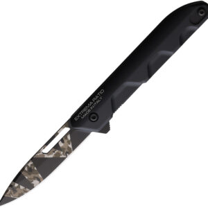 Cuchillo Extrema Ratio Ferrum T Linerlock Black 04.1000.0367/BDW/BLK