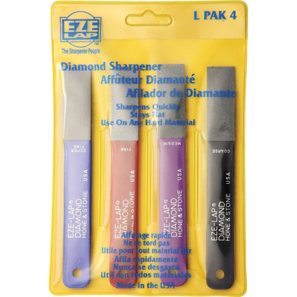Afilador Eze-Lap Diamond Sharpener Set PAK4