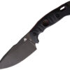 Cuchillo Fobos Knives Alaris Fixed Blade Black/Red ALARIS-3V-MBL/RED-PVD