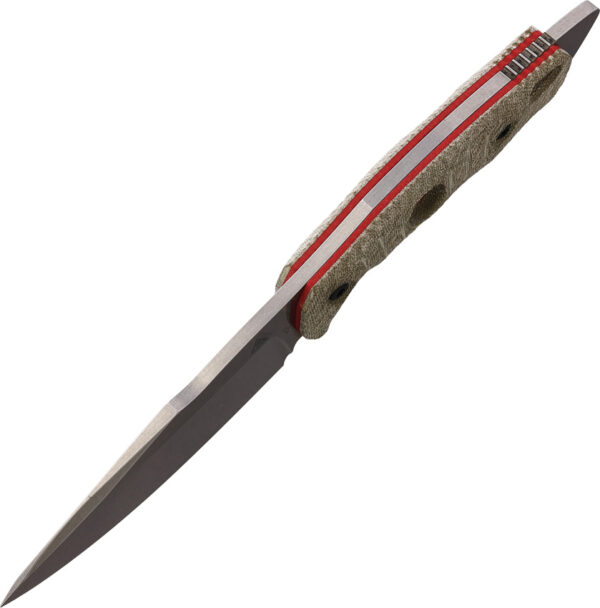 Cuchillo Fobos Knives Alaris Fixed Blade Grn/Red ALARIS-3V-MOD/RED