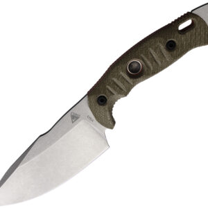 Cuchillo Fobos Knives Alaris Fixed Blade Grn/Org ALARIS-3V-MOD/ORG