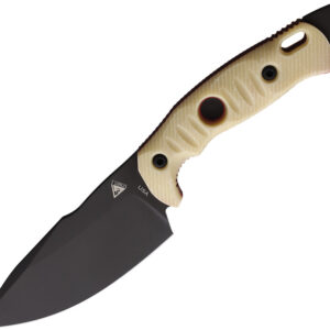 Cuchillo Fobos Knives Alaris Fixed Blade Ivr/Red ALARIS-3V-IVR/RED-PVD