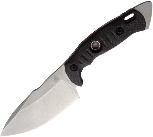 Cuchillo Fobos Knives Alaris Fixed Blade ALARIS 3V CARBON FIBER RED