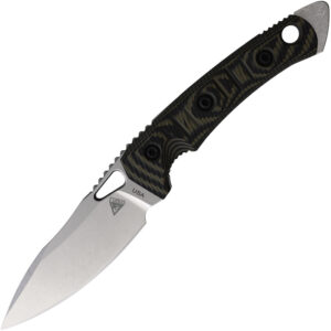 Cuchillo Fobos Knives Cacula Fixed Blade Blk/Grn CACULA  BLACK OD GREEN G10
