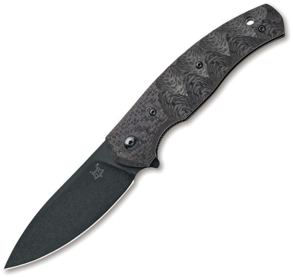 Navaja Fox Ziggy Linerlock CF Black FX-308 CFB