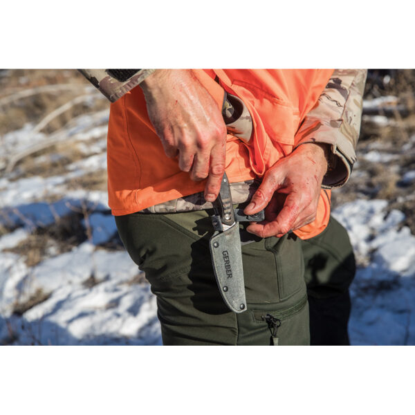 Cuchillo Gerber Downwind Caper Gray 30-001819