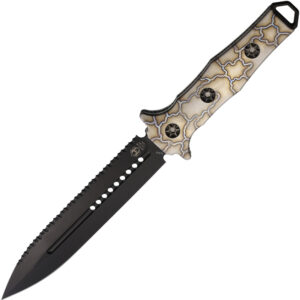 Cuchillo Heretic Knives Nephilim DLC Flame Titanium H003-6C-FTI
