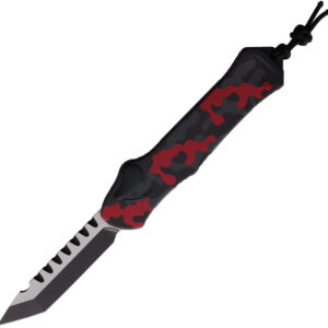 Navaja automática Heretic Knives Auto Hydra OTF Tanto RedCam H006-10A-RCAMO
