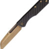 Navaja Heretic Knives Jinn Slip Joint Bronze CF H013-7A