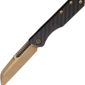 Navaja Heretic Knives Jinn Slip Joint Bronze CF H013-7A