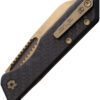Navaja Heretic Knives Jinn Slip Joint Bronze CF H013-7A