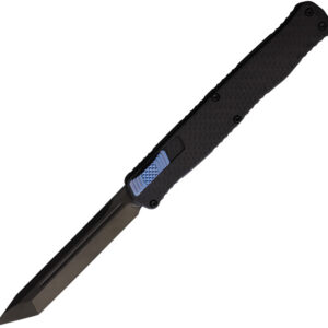 Navaja automática Heretic Knives Auto Cleric II OTF CF H0196ACFBLU