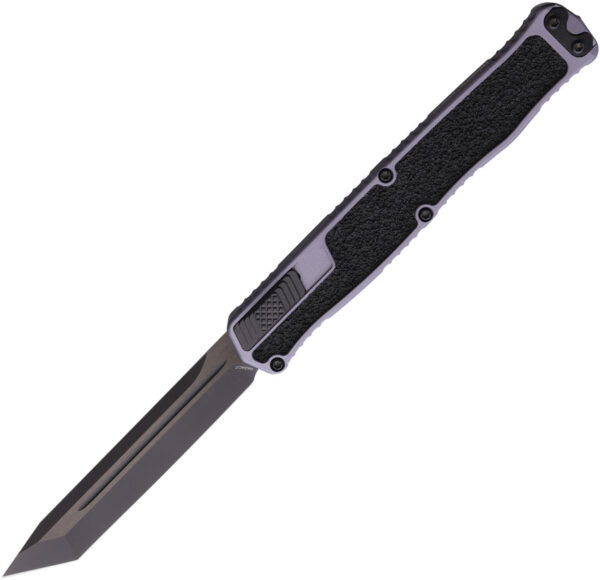 Navaja automática Heretic Knives Auto Cleric II OTF TE Gray H019-6A-GRY
