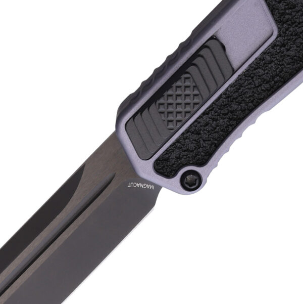 Navaja automática Heretic Knives Auto Cleric II OTF TE Gray H019-6A-GRY