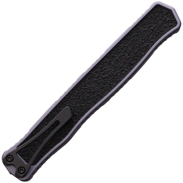 Navaja automática Heretic Knives Auto Cleric II OTF DLC FS Gray H019-6C-GRY