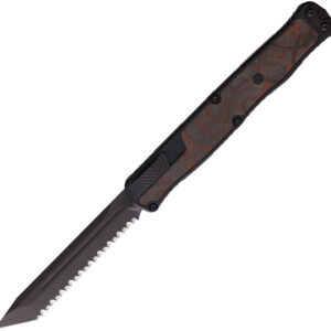 Navaja automática Heretic Knives Auto Cleric II OTF DLC FS CF H019-6C-RD/CC