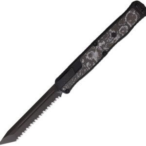 Navaja automática Heretic Knives Auto Cleric II OTF DLC FS CF H019-6C-WT/CC