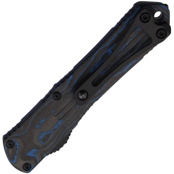 Navaja Heretic Knives Auto Manticore S OTF Blue H025-6A-BLU/CF