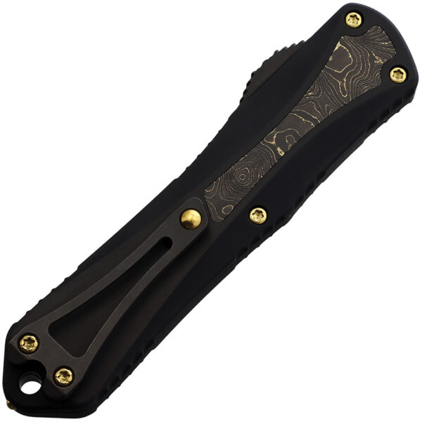 Navaja automática Heretic Knives Auto Manticore OTF Gold H028-6A-FC/TIN