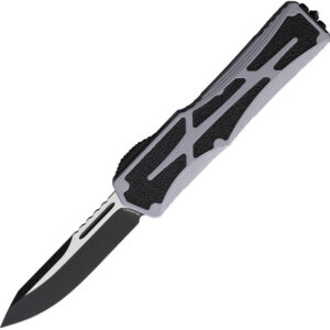 Navaja automática Heretic Knives Auto Colossus OTF Two Tone H039-10A-GRAY