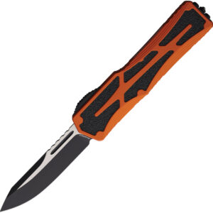 Navaja automática Heretic Knives Auto Colossus OTF Two Tone H039-10A-ORG