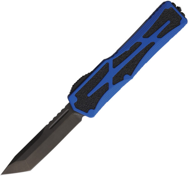 Navaja automática Heretic Knives Auto Colossus OTF Blue H040-6A-BLU