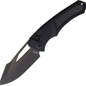 Navaja Heretic Knives Pariah Button Lock GlowCF H046-6A-GLO/CF