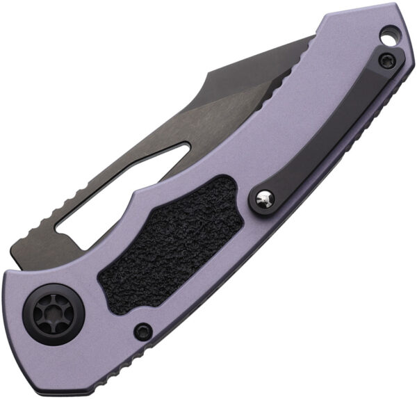 H0466AGRY_add_01-1.jpg Navaja Heretic Knives Pariah Button Lock DLC Gray H046-6A-GRY