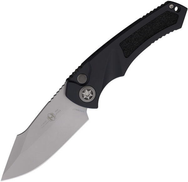 Navaja automática Heretic Knives Pariah Button Lock BB Blk H0483A